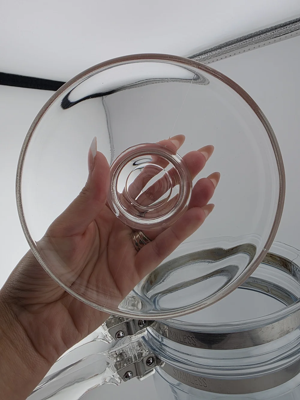 Vintage Pyrex Flameware 6283 Glass Double Boiler Set